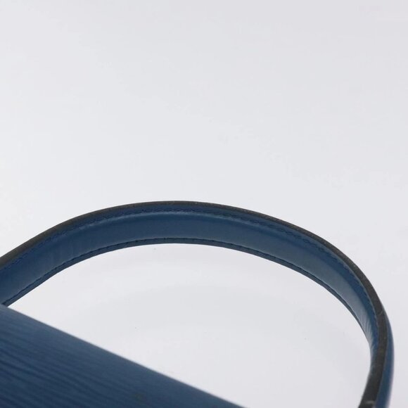 LOUIS VUITTON Epi Malesherbes Hand Bag Blue - Picture 6 of 16
